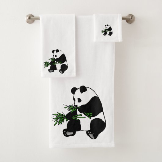 Giant Panda Bad Handdoek (Insitu)