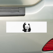Giant Panda Beer Bumpersticker (Op auto)