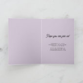 Giant Panda Beer Eerste 1e Verjaardagsfeestje Uitn Bedankkaart (Binnen)