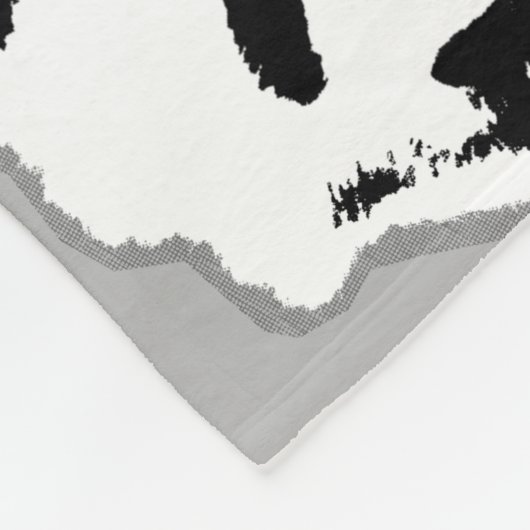 Giant Panda Beer Face Fleece Deken (Hoek)