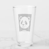 Giant Panda Beer Glas (Achterkant)