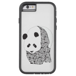 Giant Panda Beer iPhone 6 Hoesje