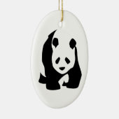 Giant Panda Beer Keramisch Ornament (Rechts)
