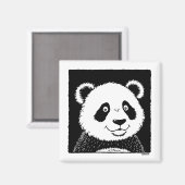 Giant Panda Beer Magneet (Voorkant / Achterkant)