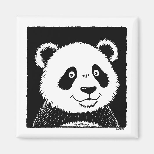 Giant Panda Beer Magneet (Voorkant)
