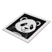 Giant Panda Beer Tegeltje (Zijkant)