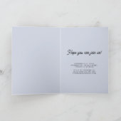 Giant Panda Beer Verjaardagsfeestuitnodiging Bedankkaart (Binnen)