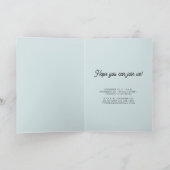 Giant Panda Beer Verjaardagsfeestuitnodiging Bedankkaart (Binnen)