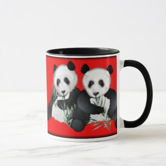 Giant Panda Beren Mok (Rechts)
