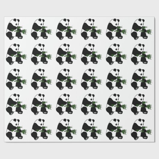 Giant Panda Cadeaupapier (Vlak)