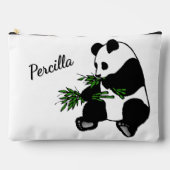 Giant Panda Eats Bamboo Name   Etui (Voorkant)