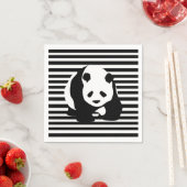 Giant Panda en Stripes Servet (Insitu)