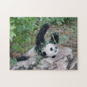 Giant Panda Geniet van het leven Puzzle Legpuzzel (Horizontaal)