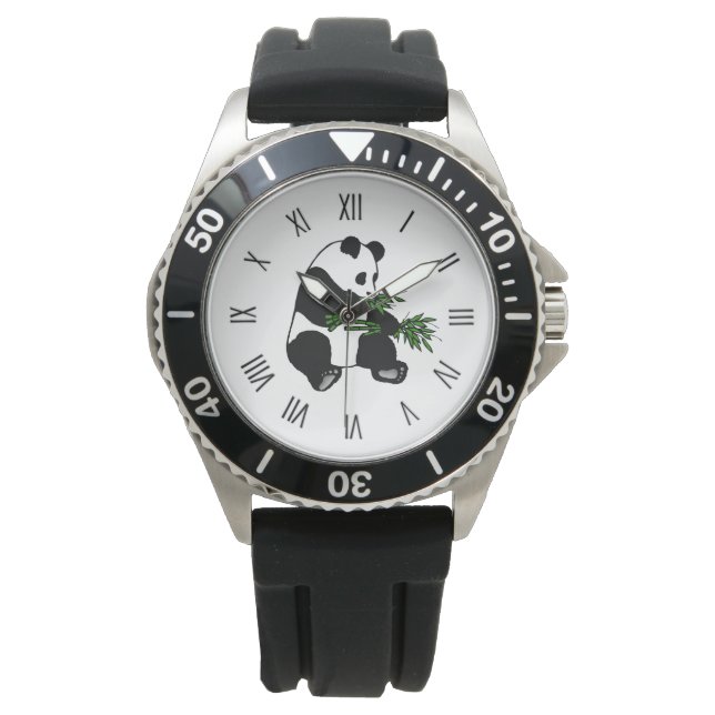 Giant Panda Horloge (Voorkant)