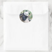 Giant Panda in een Sticker (Tas)