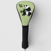 Giant Panda Initiaal Golfheadcover (Voorkant)