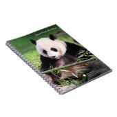 Giant Panda Mei Xiang Notitieboek (Rechterzijde)