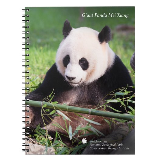 Giant Panda Mei Xiang Notitieboek (Voorkant)