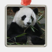 Giant panda metalen ornament (Voorkant)