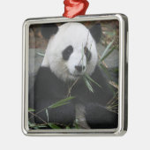 Giant panda metalen ornament (Links)