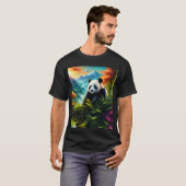 Giant Panda - Mountain Escapades T-shirt (Voorkant volledig)