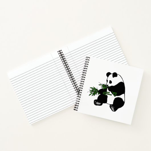 Giant Panda Notitieboek (Binnen)
