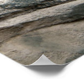 Giant Panda op Rocks Poster (Hoek)