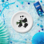 Giant Panda Papieren Bordje (Feest)