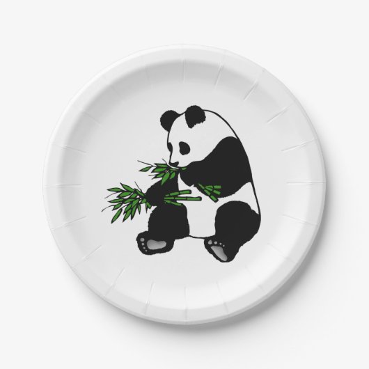 Giant Panda Papieren Bordje (Voorkant)