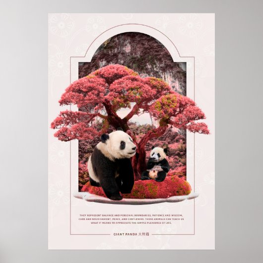 Giant Panda Poster (Voorkant)