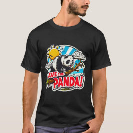 GIANT PANDA-SAVE ME 9 T-SHIRT