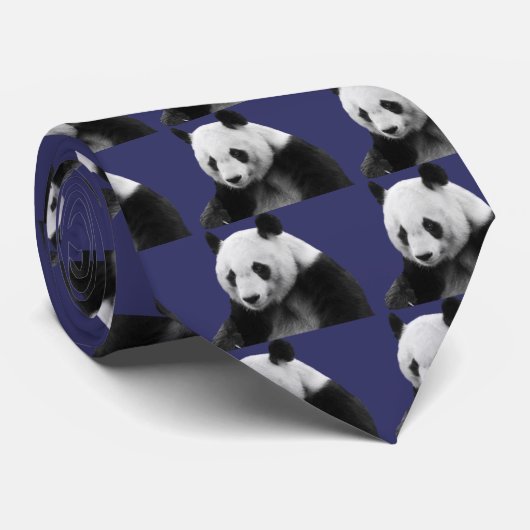 Giant Panda Stropdas (Opgerold)