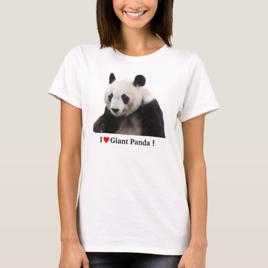 Giant Panda T-shirt (Voorkant)