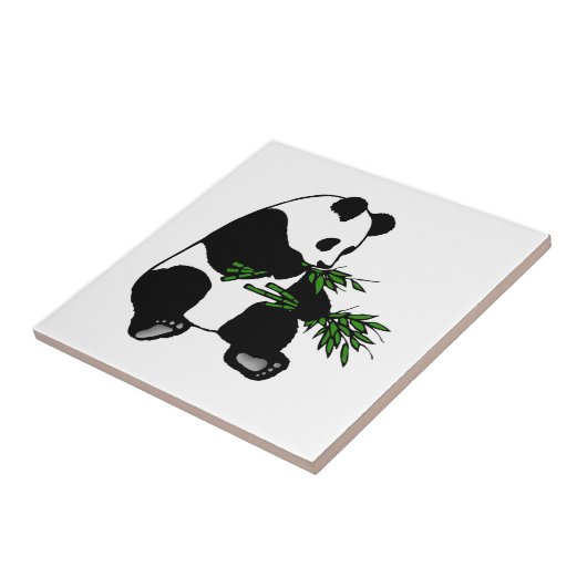 Giant Panda Tegeltje (Zijkant)