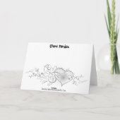 Giant Pandas Feestdagen Kaart (Achterkant)