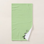 Giant Pandas Monogram Bad Handdoek (Handdoek)