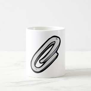 Giant Paperclip Koffiemok