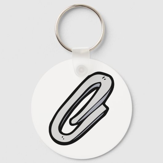 Giant Paperclip Sleutelhanger (Voorkant)