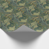 Giant Peacock Moth (1889) van Vincent van Gogh Cadeaupapier (Hoek)