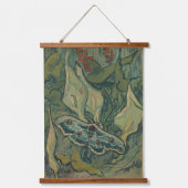 Giant Peacock Moth (1889) van Vincent van Gogh Hangend Wandkleed (Voorkant)