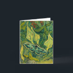 Giant Peacock Moth van Vincent van Gogh Bedankkaart<br><div class="desc">Vincent van Gogh - Giant Peacock Moth,  1889. Vincent Willem van Gogh (1853-1890) was een Nederlandse Post-Impressionistische schilder die postuum een van de beroemdste en invloedrijkste figuren in de Westerne kunstgeschiedenis werd.</div>