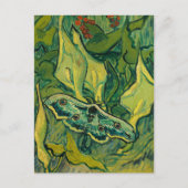 Giant Peacock Moth van Vincent van Gogh Feestdagenkaart (Voorkant)