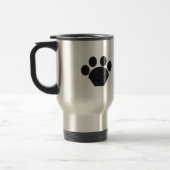 Giant Pet Paw Print Reisbeker (Links)