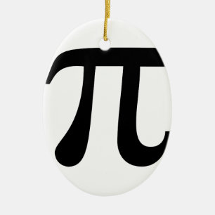 Giant "Pi"-symbool Keramisch Ornament