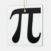 Giant "Pi"-symbool Keramisch Ornament (Links)