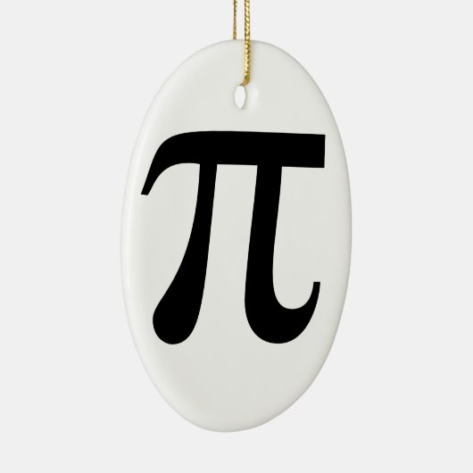 Giant "Pi"-symbool Keramisch Ornament (Rechts)