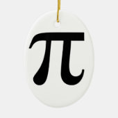 Giant "Pi"-symbool Keramisch Ornament (Voorkant)