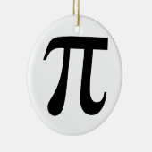 Giant "Pi"-symbool Keramisch Ornament (Rechts)