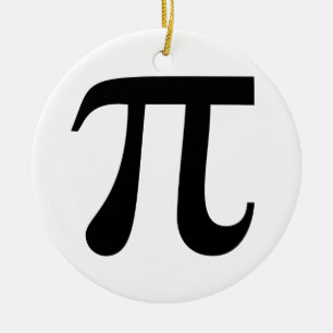 Giant "Pi"-symbool Keramisch Ornament