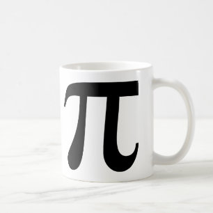 Giant "Pi"-symbool Koffiemok
